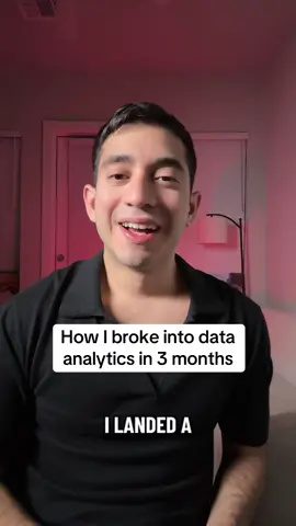 Watch my pinned videos if you’d like help starting your career in data analytics with no experience! #dataanalytics #datajob #careeradvice #careertiktok #jobhunt 