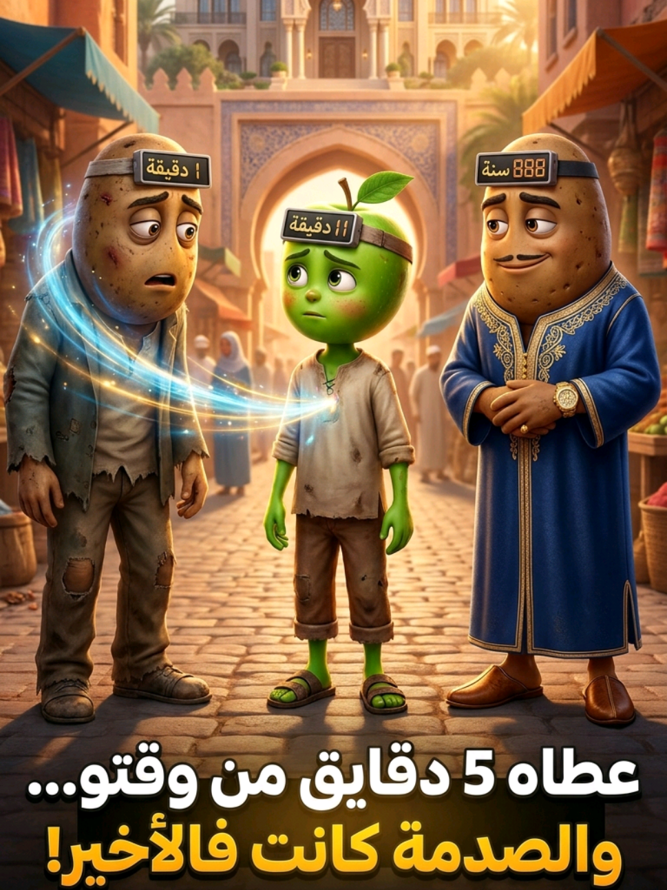 «الطفل لي عطى 5 دقايق لمتشرد… واكتشف سر ما كانش متوقعو!» #aishorts #aivideo #foryou 