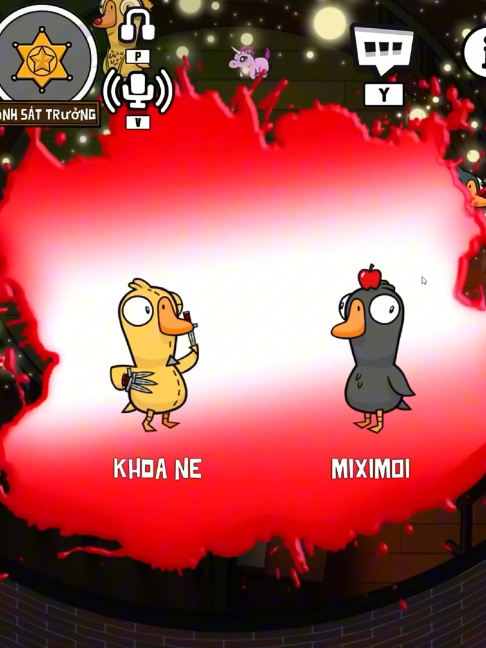 Goose Goose Duck #18: Lời nguyền ===222 cho cảnh sát trưởng Mixi Moi #độmixi #goosegooseduck #mixigaming #Rambo