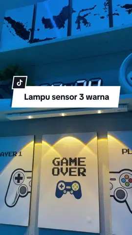 Pake lampu ini kamar serasa kamar hotel udh ada sensor gerak juga ya😍#kamaraesthetic#kamarestetik#dekorasikamar 