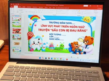 Truyện: Gấu con bị đau răng. Nhận thiết kế bài giảng ppt #giaovienmamnon #giaovien #giaovientieuhoc #AI #gvmn 