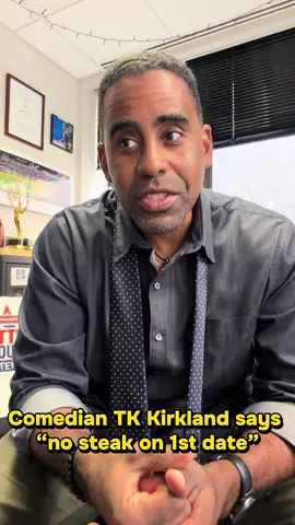 The @FOX 29 Philadelphia #BAM #QOTD.  #Comedian #TKKirkland says “no steak on the first date.”  We’ll discuss with #BillAFox29 @Alex Holley Tyrone Johnson and @Smack Fighting Championships! 