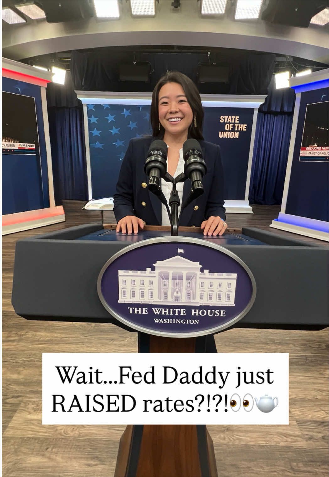 Visit AskDolly.com to download my app and get smarter with your money! New Fed Daddy just raised rates for the first time in 3 years, and the tea is PIPING HOT☕️ #finance #money #stockmarket #federalreserve #trump @Ask Dolly 