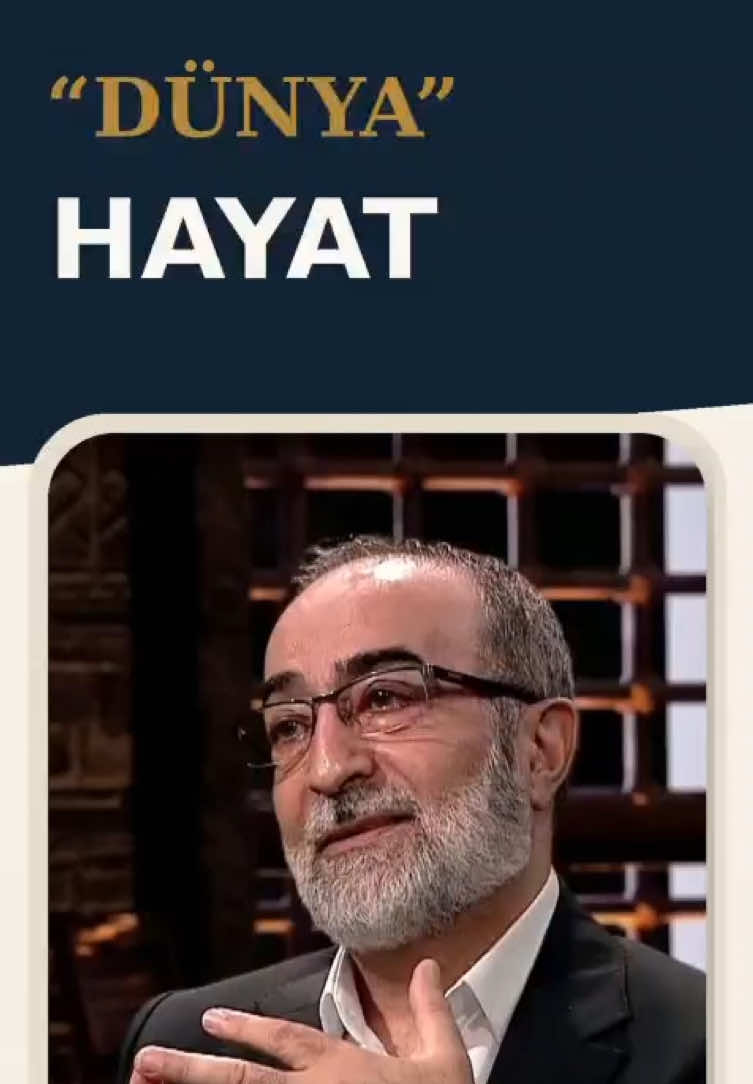 Dünya Hayat. #ebubekirsifil #dünyahayatı #ahiret #modernizm 
