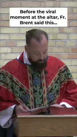 Minutes before the Consecration at our school Mass, Fr. Brent shared this message on the Exaltation of the Cross. The entire Holy Mass is a profound encounter with Christ's love-from the liturgy of the Word to the liturgy of the Eucharist. If you saw the clip of Fr. Brent at the altar, hear the powerful message he gave our Chesterton students just moments before. #ChestertonAcademy #CatholicMass #ExaltationOfTheCross #Homily #Eucharist credit video IG reels chestertonacademy