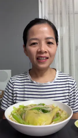 Phở gà hay phở hành #mukbang #eating #yummy