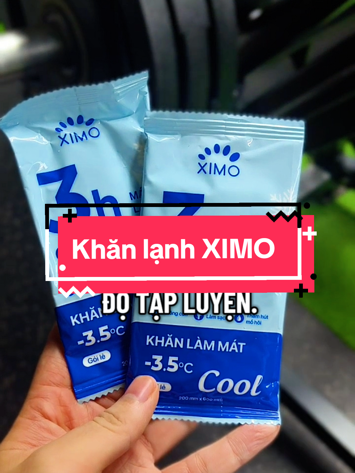 Khăn lạnh làm mát cơ thể cho những ngày tạp luyện hay hoạt động ngoài trời #XIMOVietNam #KhanlanhXIMO #KhanlammatXIMO 	 #pickleball #messi 