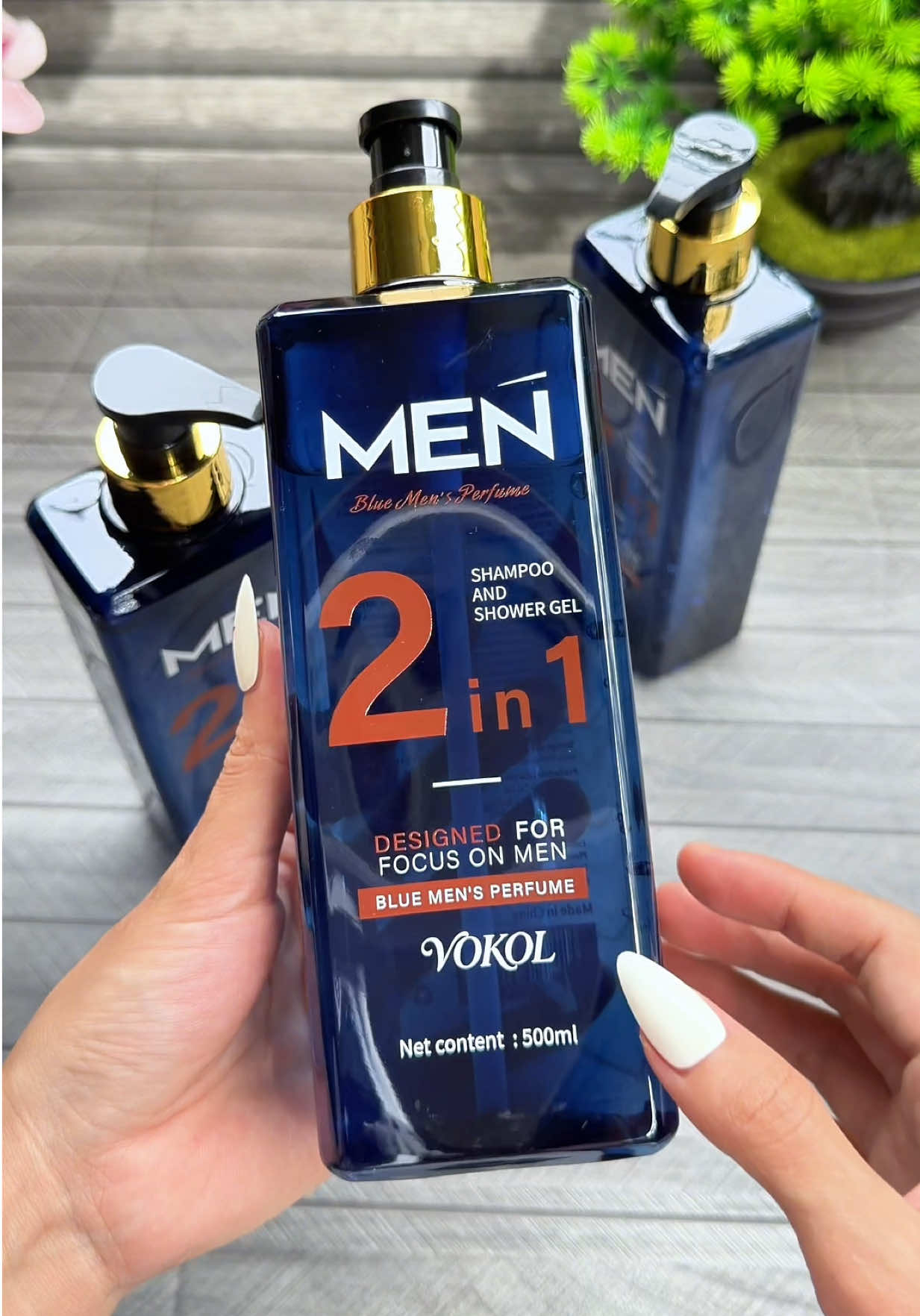Sữa tắm gội 2in1 hương nước hoa VOKOL  dành cho nam #shopmesoc95 #suatamgoi #daugoinam #xuhuong 