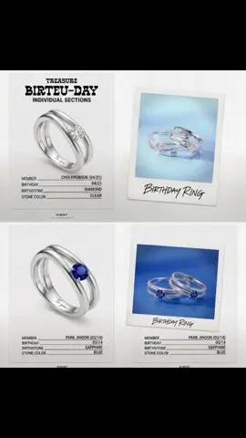 Birthstone  and the color of the stone according to the stone tradition Based on the date of birth of each member.  (9/10 IS Gemini/AI) THE ORIGINAL ONE IS ONLY PARK JEONGWOO,  IN YG SELECT COMING SOON MERCH #Treasure #트레저 #トレジャー #YG #TEUME 