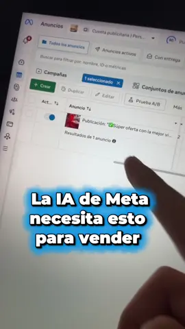 La IA de Meta necesita esto para vender #emprendedores #facebookads #metaads #publicidad #empresas 