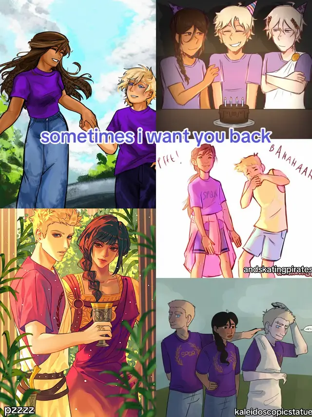 hallucinating their friendship cause rick riordan won’t give us roman prequels || #percyjackson #riordanverse #pjo #heroesofolympus #reynaavilaramirezarellano 