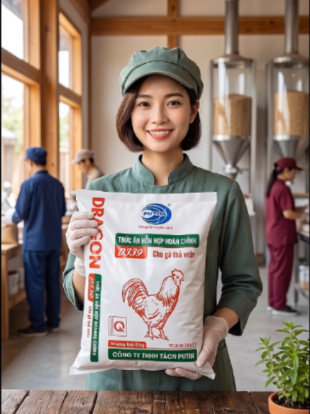 Một túi 5kg thức ăn hỗn hợp hoàn chỉnh cho gà đá, gà thả vườn D339 #thucanchannuoi #thucanchogada #thucanchoga #xuhuong