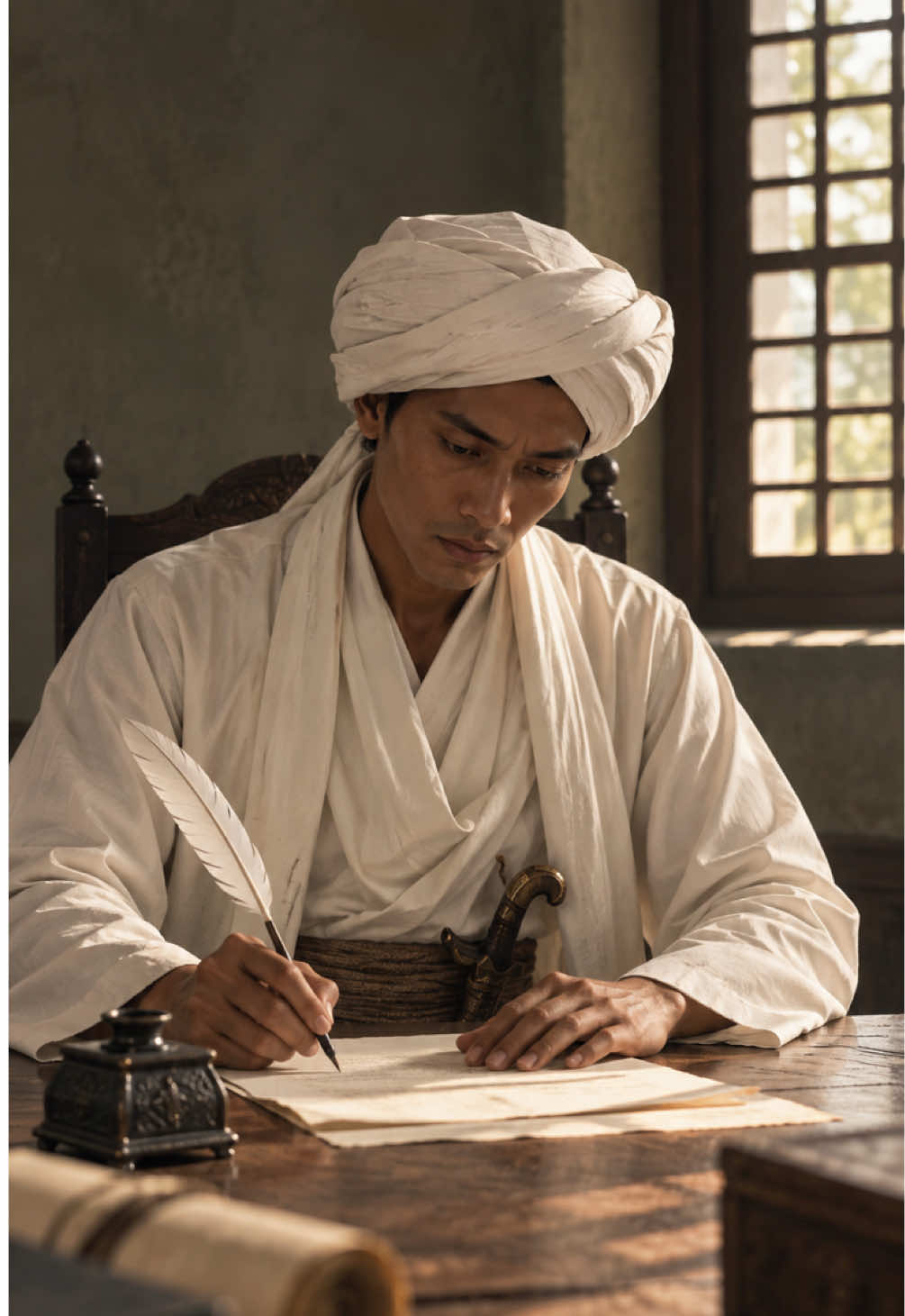 Babad Diponegoro, sebuah autobiografi yang lahir dari pengasingan, kini menjadi Warisan Ingatan Dunia  UNESCO. Dibuat dengan Seedance 2.5 di @CapCut #CapcutSeedance25 #CapcutCPP 