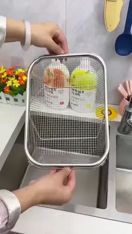1199ksh Stainless Steel Expandable Over-The-Sink Colander  ▪️ Adjustable Strainer Basket For Fruits & Vegetables ▪️ Kitchen Sink Draining Rack ✔️ Expandable design - Fits all sink sizes ✔️ Stainless Steel - Rust-free & Strong ✔️ Perfect for washing fruits, veg, draining pasta, drying cups ✔️ Easy to store - Hang on wall #skhouseholds #tiktokkenya🇰🇪 #kitchengadgets #colander #sinkrack