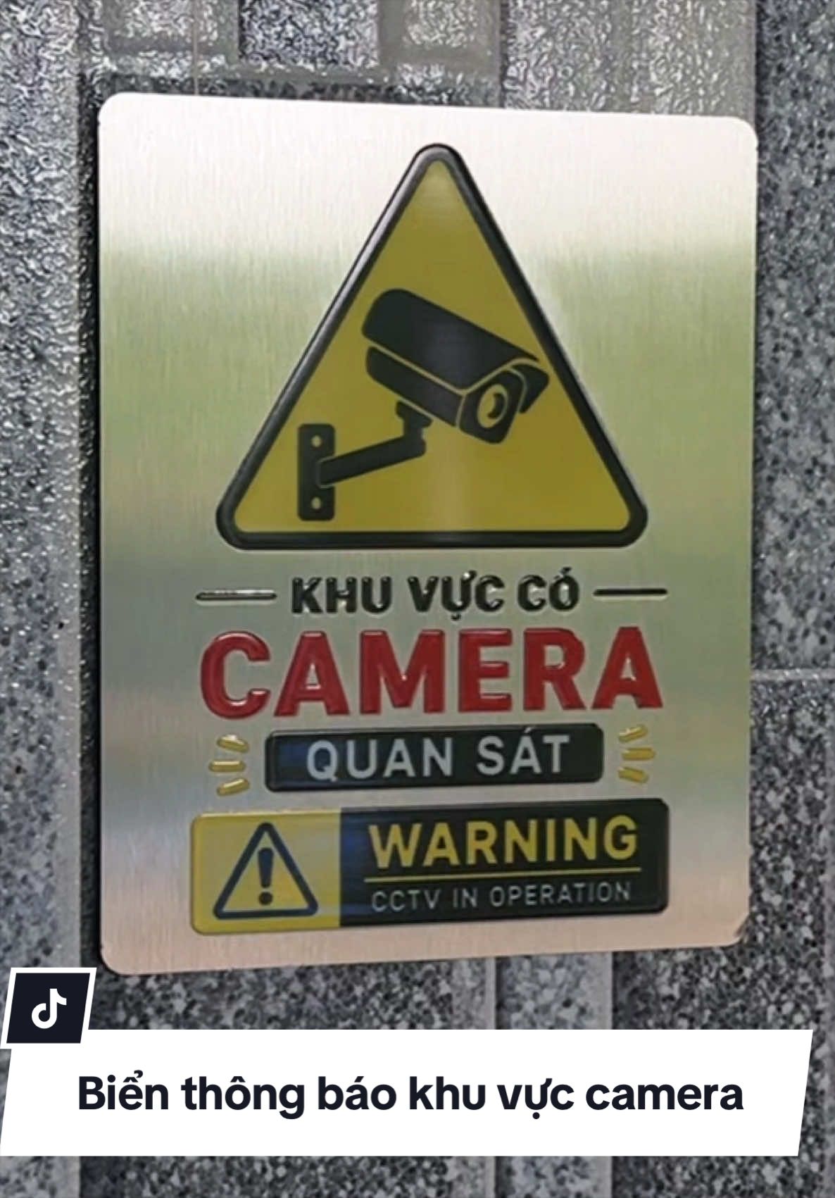 Bà con nhớ lưu ý về vấn đề này nha #bienbaocamera #bienthongbao #xuhuong 