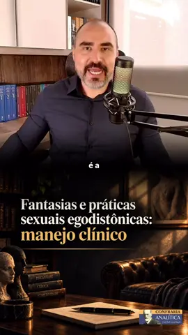 Este é um trecho da aula “Fantasias e práticas sexuais egodistônicas: manejo clínico”, publicada nesta sexta na Confraria Analítica, minha escola de formação teórica em Psicanálise. Para assistir, é só se tornar meu aluno. Link na bio. #psicanalise #psicologia #psicanalista 