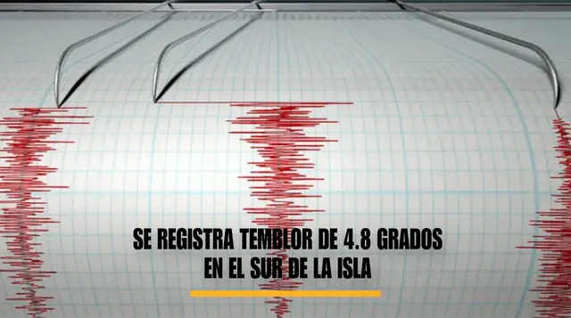 LO SENTISTE? La Red Sísmica informó que se registró un temblor en el sur Puerto Rico, específicamente en Guánica. Según se indicó, fue de magnitud 4.8 y se registró a tres kilómetros de profundidad, en la latitud 17.93 grados Norte, longitud -66.88 grados Oeste. ¿Qué hacer durante un terremoto? Play¿Qué hacer durante un terremoto? Repasamos algunos consejos. ¡No corras! Durante un terremoto agáchate, cúbrete y sujétate. También mantente alejado de objetos peligrosos. ¿Terminó la sacudida? Toma las medidas necesarias de acuerdo a tu área. Además, agarra tu mochila de seguridad, que debe tener: botiquín de primeros auxilios -gasas, curitas, medicamentos básicos; entre otros-, ropa -al menos, dos cambios-, alimentos no perecederos y agua. Incluye también artículos de higiene, iluminación -como velas o linternas solares-, radio, silbato y dinero en efectivo. Por último, recopila tus documentos más importantes. Telemundo  Lo Dijo Jr.