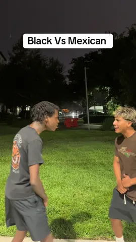 Who yall think won? 😂 #fyp #mikefrmflawda #black #mexican 