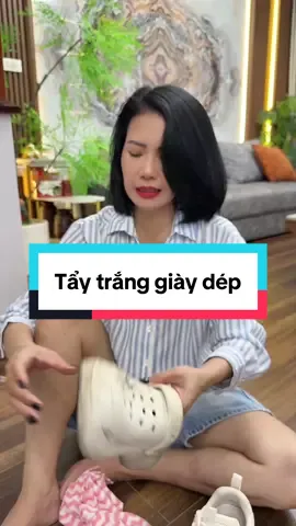 Làm sạch giày dép #nguyetviettel 