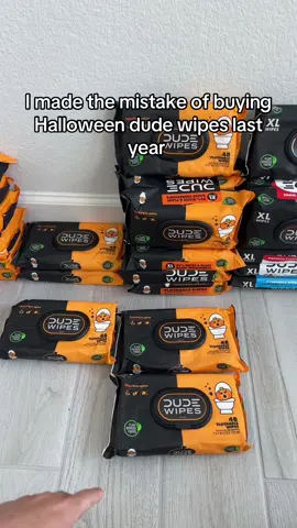 I made the mistake of buying Halloween dude wipes last year #dudewipes #wipes #flushablewipes 