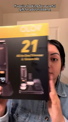 #CapCut The perfect all-in-one grooming kit for the man in your life! 🖤 From beard and hair trimming to nose and face grooming, this cordless OLOV kit makes it easy to stay looking clean and polished. Such a practical gift idea! 🎁 #OLOV #MensGrooming #GroomingKit #BeardTrimmer       
