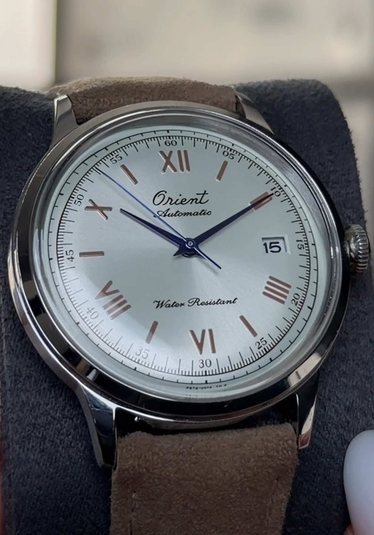 ORIENT BAMBINO VERSION 2 75TH ANNIVERSARY STAINLESS STEEL 40 5MM #orient #timepiece #watchcommunity #fyp #wristcheck 