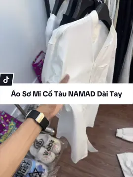 Áo Sơ Mi Cổ Tàu NAMAD Dài Tay 