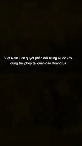HOÀNG SA, TRƯỜNG SA LÀ CỦA VIỆT NAM 🇻🇳 Người phát ngôn Bộ Ngoại giao Phạm Thu Hằng nhấn mạnh, mọi hoạt động của nước ngoài tại quần đảo Hoàng Sa không được Việt Nam cho phép đều vô giá trị. Ngày 28/8, trả lời câu hỏi của phóng viên đề nghị cho biết phản ứng của Việt Nam trước các hoạt động tôn tạo, xây dựng trái phép của Trung Quốc tại đá Hải Sâm và đảo Ba Ba thuộc quần đảo Hoàng Sa của Việt Nam, Người Phát ngôn Bộ Ngoại giao Việt Nam Phạm Thu Hằng nhấn mạnh: “Lập trường của Việt Nam đối với quần đảo Hoàng Sa là rõ ràng và nhất quán. Việt Nam có đầy đủ chứng cứ lịch sử và cơ sở pháp lý để khẳng định chủ quyền đối với quần đảo Hoàng Sa, trong đó có đá Hải Sâm và đảo Ba Ba, phù hợp với luật pháp quốc tế. Việt Nam tái khẳng định rằng, mọi hoạt động của nước ngoài tại quần đảo Hoàng Sa, trong đó có đá Hải Sâm và đảo Ba Ba, mà không được sự cho phép của phía Việt Nam là hoàn toàn phi pháp và vô giá trị. Việt Nam kiên quyết phản đối, đã giao thiệp nghiêm túc và khẳng định lập trường về vấn đề này, yêu cầu chấm dứt ngay và không tái diễn các hoạt động tương tự”. Theo: Bộ Ngoại giao Việt Nam Nguồn: Tuyền Văn Hoá #vietnam #hoangsa #truongsa #hoangsatruongsabelongtovietnam #hoangsatruongsalacuavietnam 