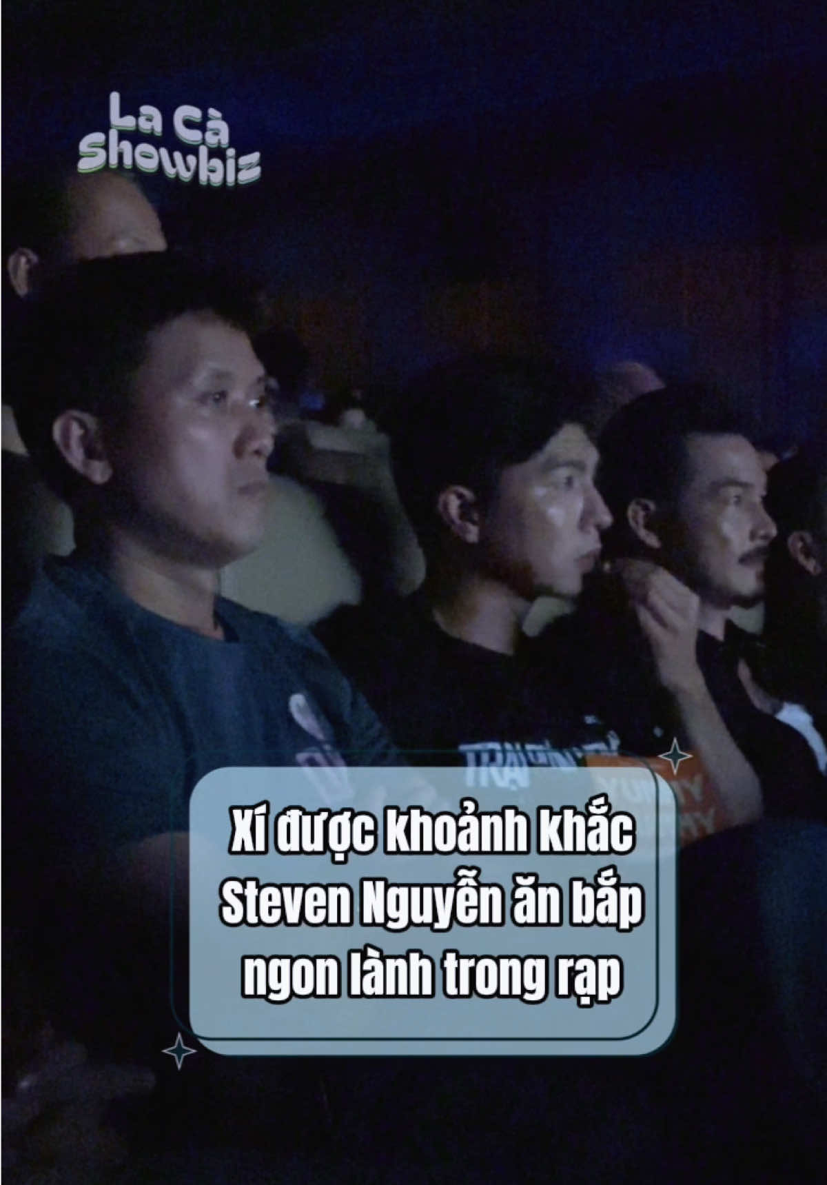 Nhom nhom nhom: Xí được khoảnh khắc Steven Nguyễn ăn bắp ngon lành #lacashowbiz #traibuonnguoi #stevennguyen 