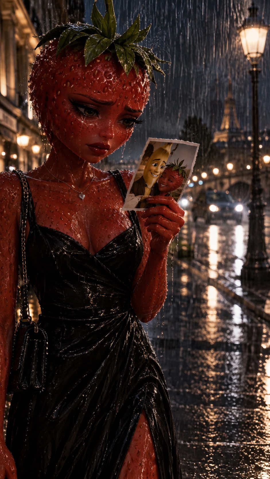 Il disparaît du jour au lendemain sans téléphone, sans argent… sans aucune explication. 🍓💔🍌 Une histoire  au cœur de Paris 🇫🇷 inspirée par l’ambiance  ✨ #tiktokfrance🇨🇵 #sadstory #fruitstory #brainrot #aistory 