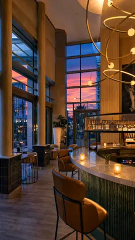 it was finally quiet enough. #sandiego #california #sunsetvibes #hotelbar #goldenhour 
