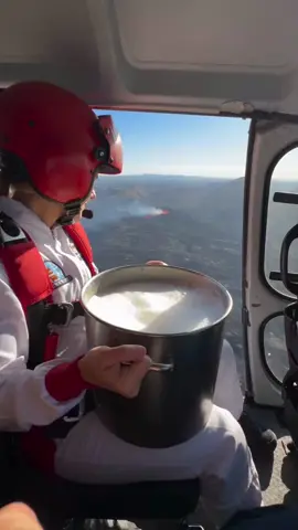 What happens when you drop soap solution into a volcano? 🧼🌋 Watch this insane giant foam explosion rise all the way up into the helicopter! 🚁💥 Amazing visual effects! #VolcanoExperiment #FoamExplosion #VisualEffects #viralshorts 