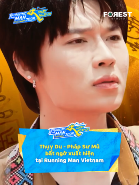 Running Man Vietnam chạy ngay đi, vì Tám Trung trong vai Thuỵ Du tới đâyyy --- 🏃‍♂️RUNNING MAN VIỆT NAM 2026 - CHẠY NGAY ĐI phát sóng lúc 21:00 thứ Sáu hằng tuần trên HTV7, và lúc 21:30 cùng ngày trên kênh YouTube 