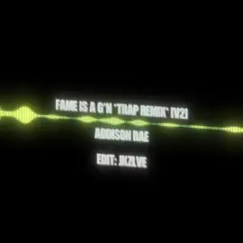 fame is a g*n *trap remix* [v2] - addison rae | remix by vi on sc/yt |  edit:@jason ✦ |  #fameisag⭐️n #addisonrae #editaudio #trendingeditaudios #fypシ゚viral 