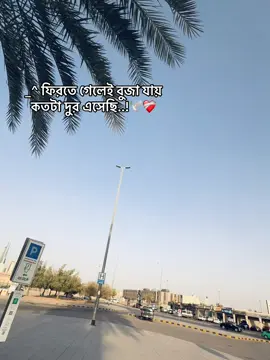 _^ ফিরতে গেলেই বুজা যায় কতটা দুর এসেছি..!🕊️❤️‍🩹               #tiktok #video #foryou #saudiarabia🇸🇦 #Riyad @TikTok @For You 