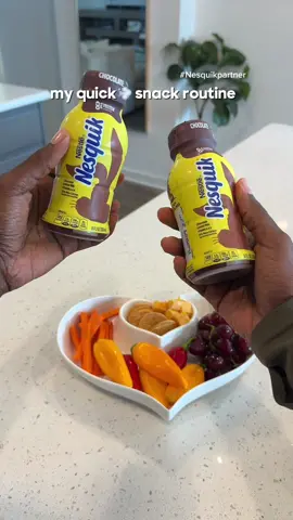 #ad If you were like me, @Nesquik has been a fav, since I was a kid, so running it back with chocolate milk AND 8 grams of protein is a quik WIN in my book.  The kids are happy, and I get more time on my hands to get work done. What are your quik hacks that get you through the day?  #nesquikpartner #MomsofTikTok #boymom #easysnackideas 