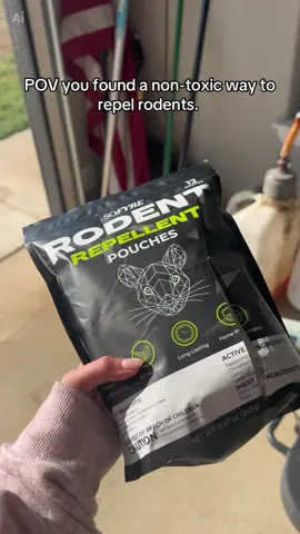 Trying to keep mice and rodents away without sprays or complicated traps? 🐭 These Sofyre Rodent Repellent Patches are easy to place, cover up to 65 sq. ft., and can last up to 3 months. Plus, they’re made to be pet-friendly, kid-friendly, and livestock-friendly. Perfect for the house, garage, barn, shed, or other problem areas. #RodentRepellent #MouseRepellent #PestControl #HomePestControl #BarnLife       