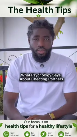 #health #tips  What actually causes a partner to stray? 🧠 According to relationship psychology, infidelity is rarely driven by just one factor. Here is the science behind the behavior. 