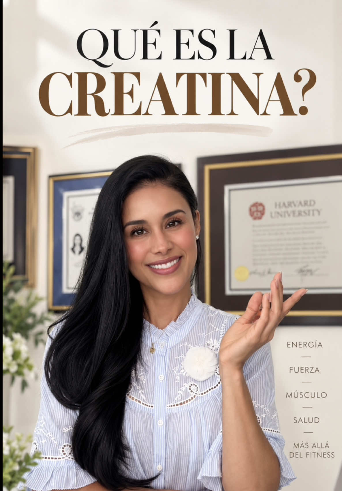 ¿La creatina realmente crea músculo? 💪 En este Short te explico cómo funciona la creatina, qué puede aportar al rendimiento y al crecimiento muscular, y por qué no es lo mismo que “crear músculo” por sí sola.  #creatina #perimenopausia #salud #hormonas #caidadecabello