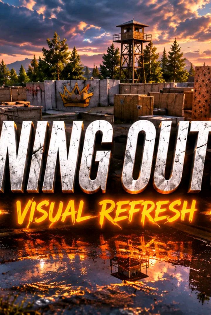 Визуальное изменение легендарной карты Training Outside #standoff2 #стандофф2 #remastered 