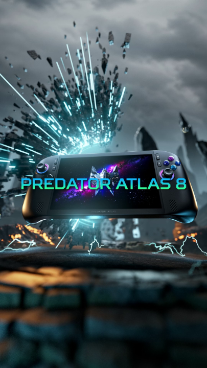 AAA gaming on the go. The Predator Atlas 8 is a Windows 11 handheld which packs a punch. 👊 Intel Arc G3 Extreme processor, TMR joysticks, hall-effect triggers and more: all in your hands. With 2 months of Xbox Game Pass included*, discover your next favourite game with Atlas 8. Check out Acer’s offers via the link in bio. 👆 *Terms apply @predatorgaming #PredatorAtlas8 #Acer #Windows11 #GamePass
