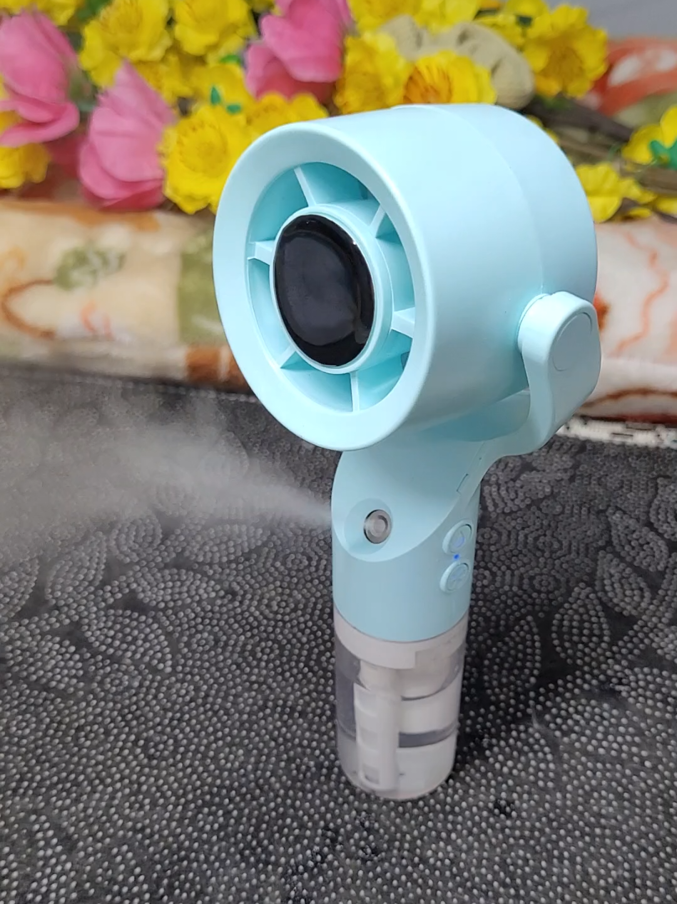 Quạt cầm tay mini phun sương siêu tốc #xhtiktok 