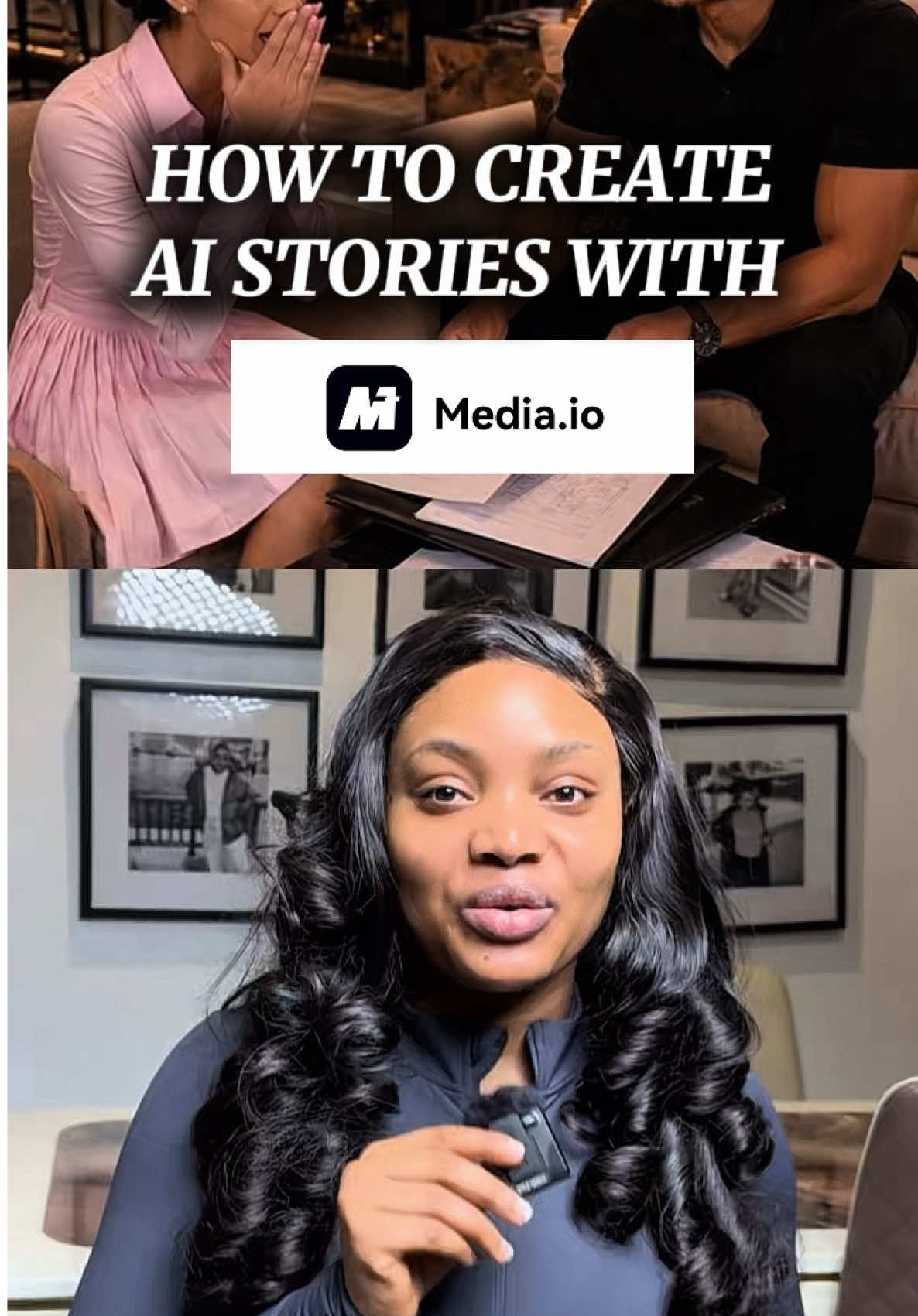 How to create AI story videos.     Turn a simple written story into a full cinematic AI video.@Wondershare Media.io  Link in bio.   #Mediaio #AIStory #AIStorytelling #TextToVideo #AIVideo