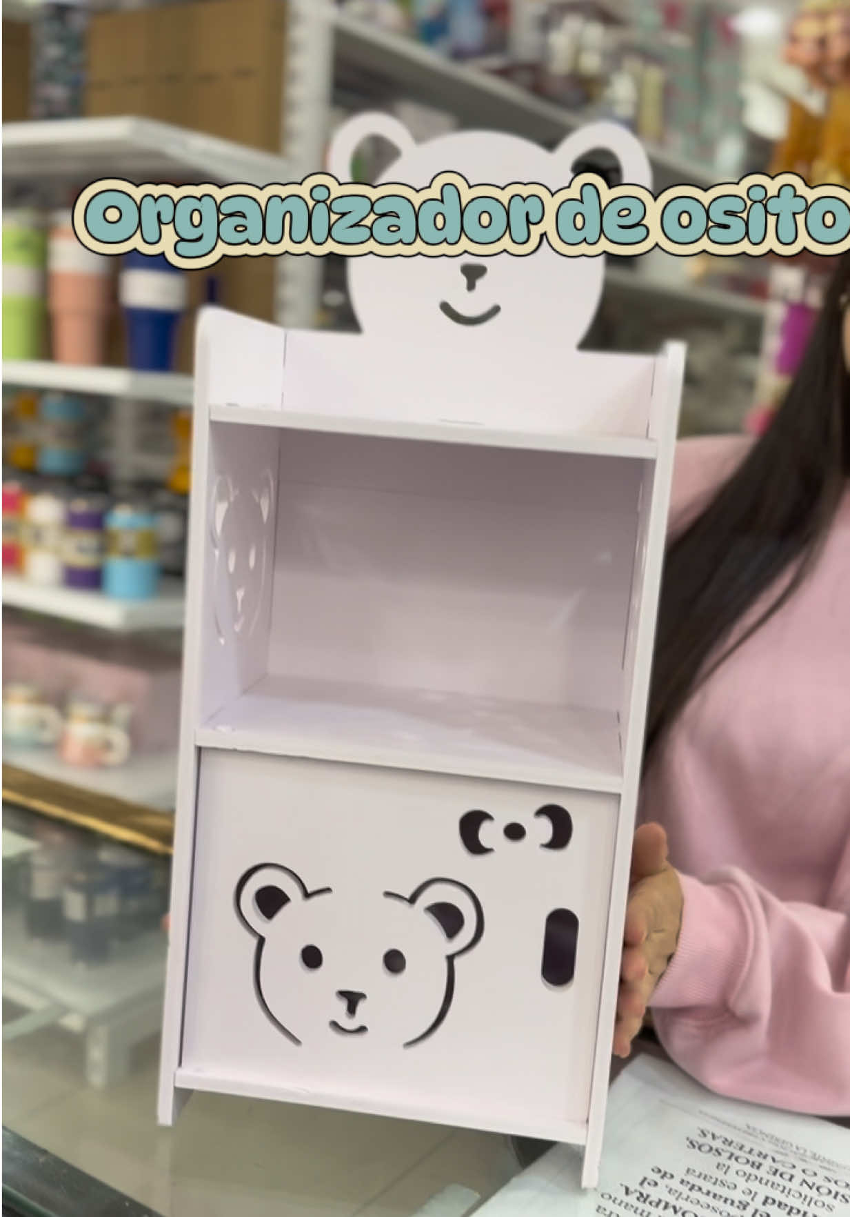 Precioso organizador con diseño de osito 🐻 #ofertasbolaños #morazan #costarica #ofertas 