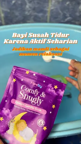 Bayi aktif seharian, malamnya susah diajak tidur? 😅 Jadikan mandi pakai Meeby Baby Epsom Gentle Soak sebagai momen relaksasi sebelum bedtime 🛁✨ Checkout di keranjangku ya! #MeebyEpsomGentleSoak #RendamanEpsomAnak #MeebyEpsomSalt #meeby #bedtimeroutine 