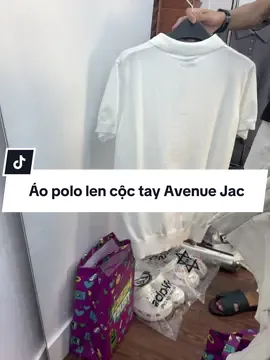 Áo polo len cộc tay Avenue Jac. #aopololen 
