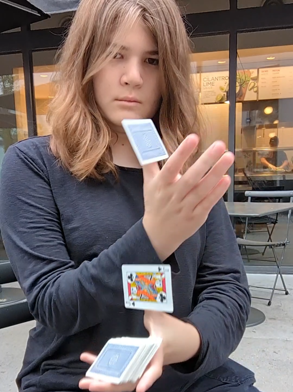 favorite song rn | this post is industry standard for social media cardists #cards #cardtricks #shuffling #cardistry #cardmagic 