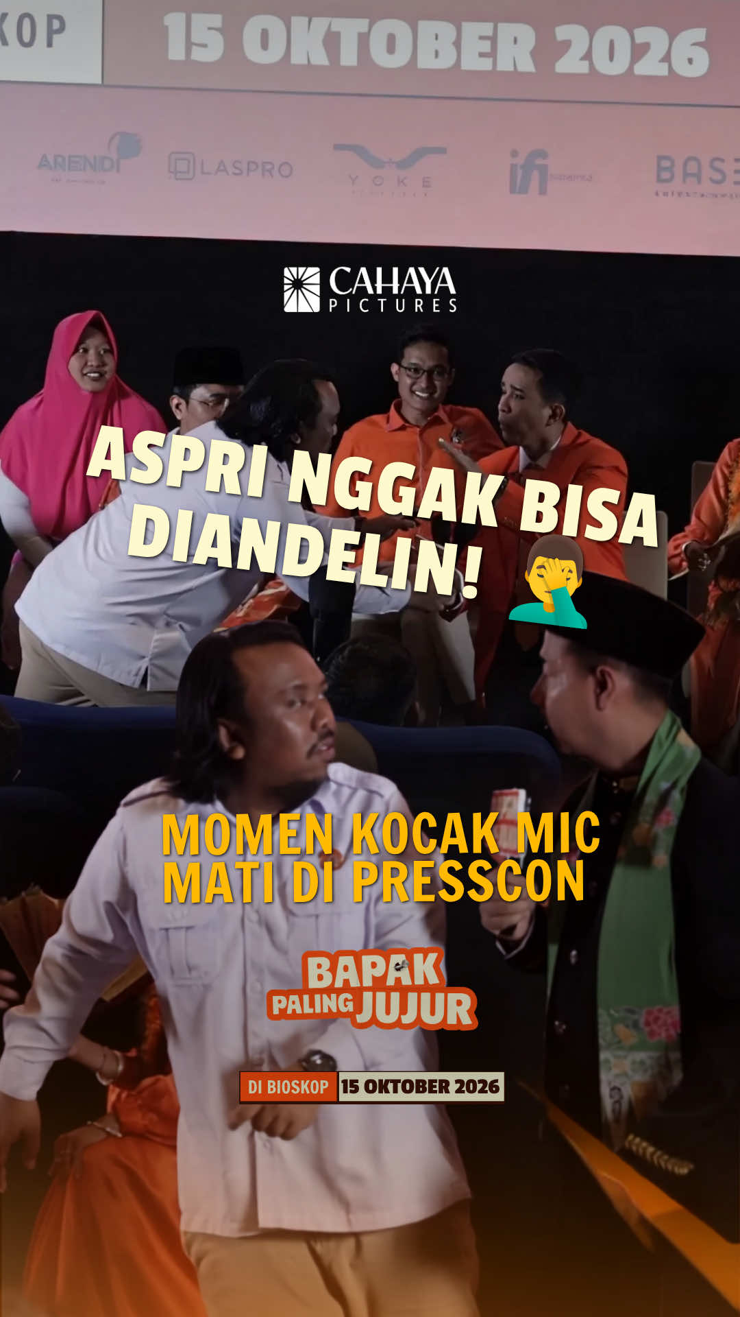 Niatnya datang presscon. Andovi malah jadi Andovi 😭 mimin spill nih keseruan 