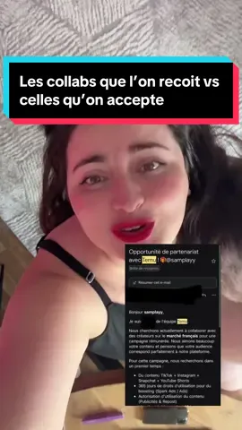 Bye 👋  Vraiment c’est la consécration quand tu reçois ce genre de collaboration tu te dis Whouah ça y est ils ont réussi à trouver mon contact à m’écrire un mail et me proposer un contrat c’est fou ! 😜  #humour #lemondedelinfluence #behindthescene #ugccreator #microinfluencers 