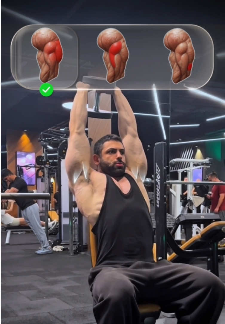 3 moves that hit every head of your triceps. Overhead Extension • Kickback • Single-Arm Reverse Pushdown Save this for your next arm day. #Fitness #workout #gym